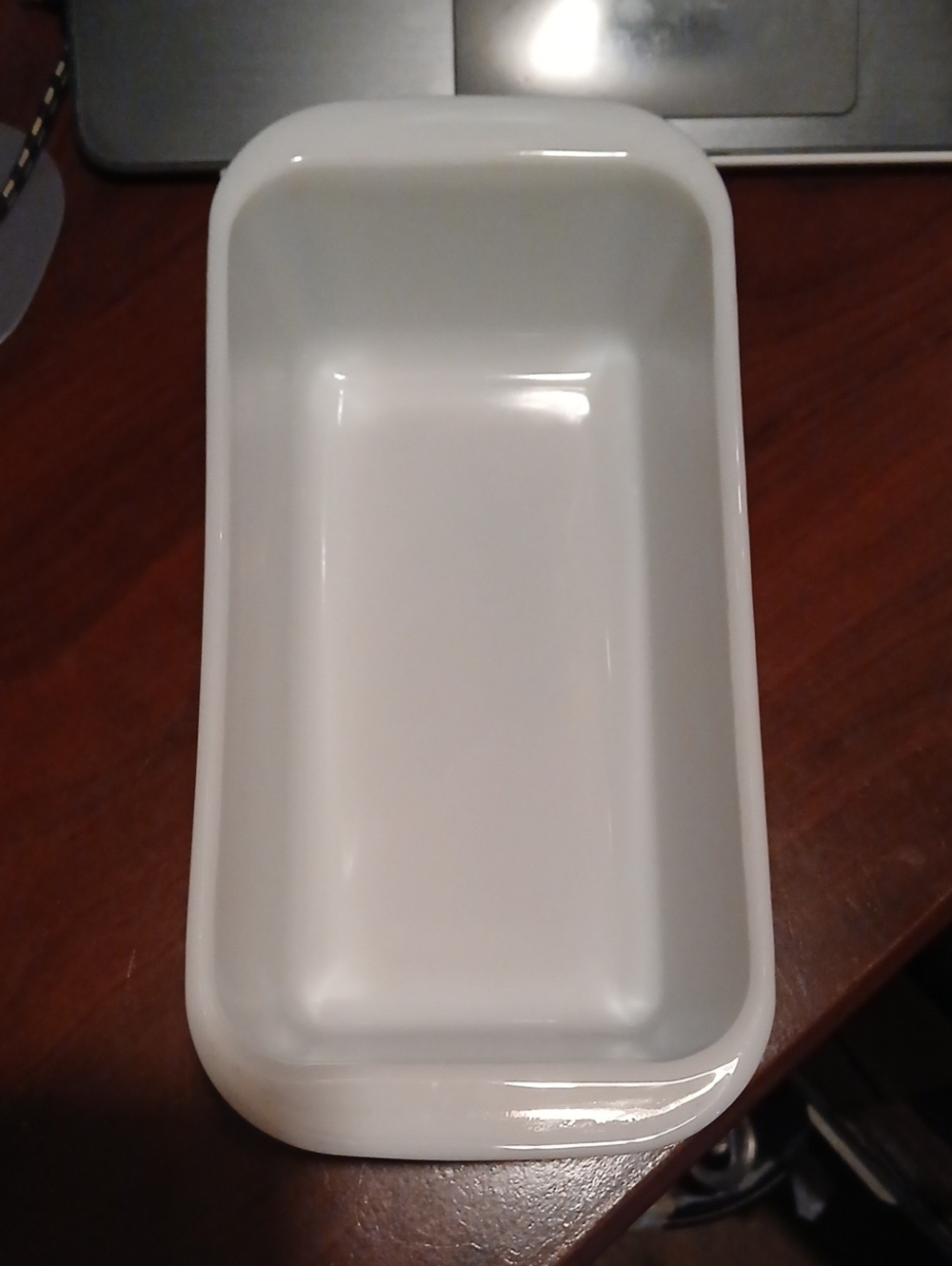 Pyrex White Rectangular Loaf Dish